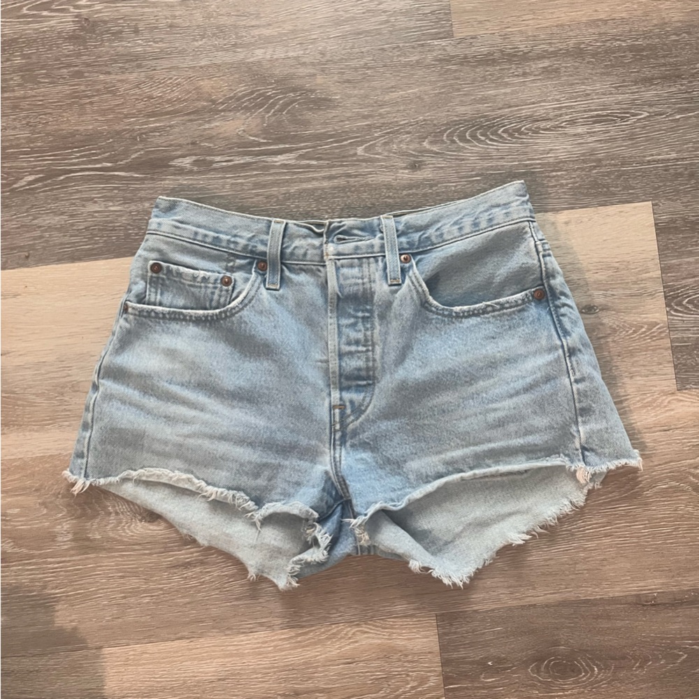 Light Blue LEVIS Denim Women's Shorts